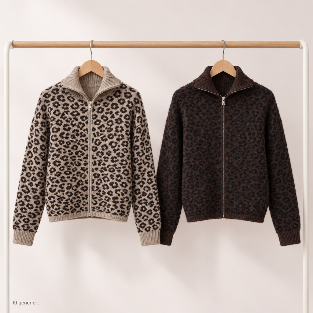 Leo-Strickjacke "Leona"