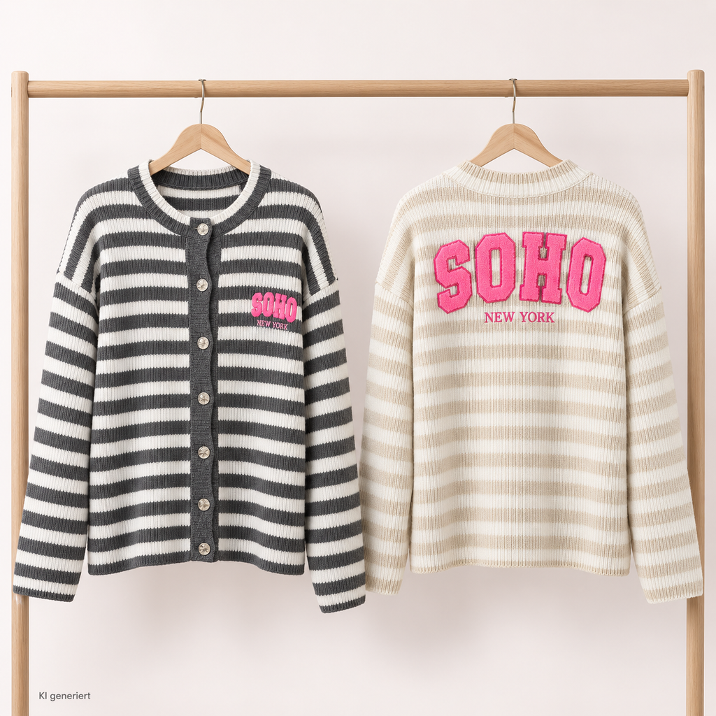 "Soho" Strickjacke
